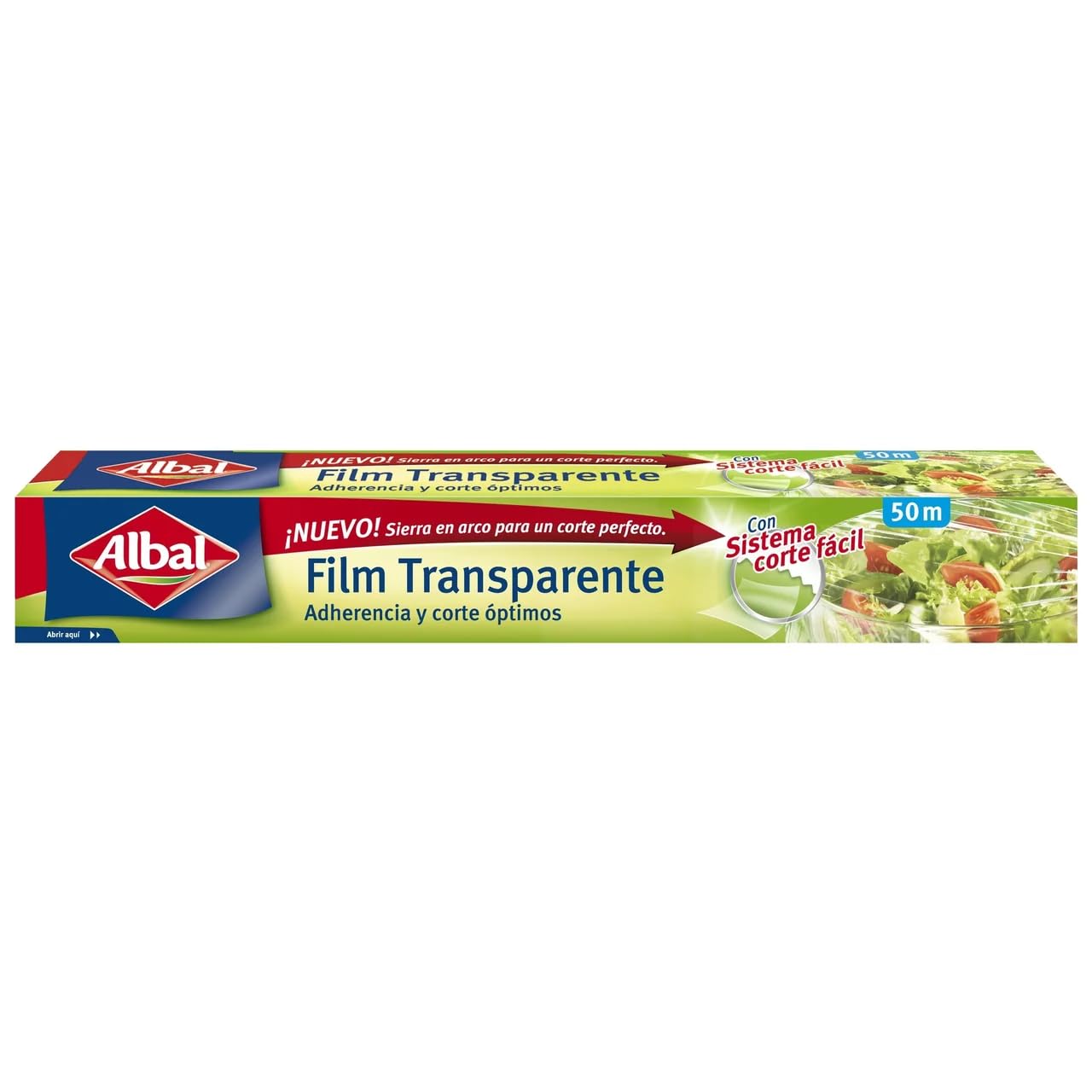 Rollo de film transparente (50 m, 12 unidades)