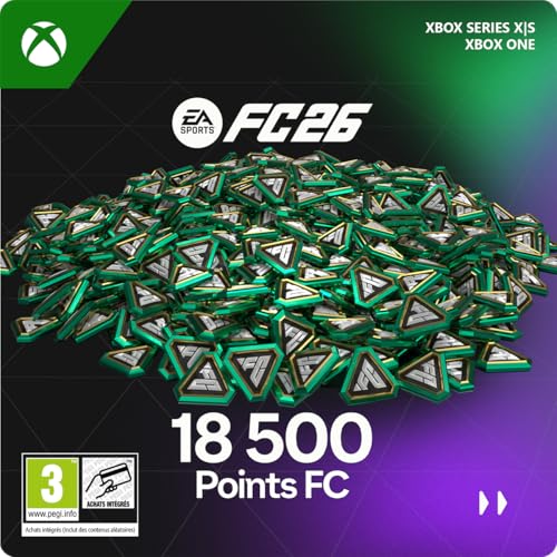 FC Points 18500 code Xbox Series X EA SPORTS FC 26 Ultimate Team packs joueurs premium