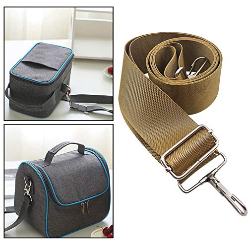 Homyl Bolsa de bagagem de nylon alça de ombro 150 cm fecho de fivela ajustável de substituição - mar