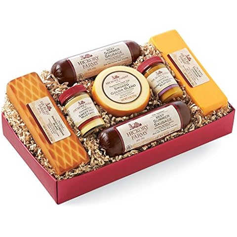 Hickory Farms Summer Sausage and Cheese Gift Box Cover