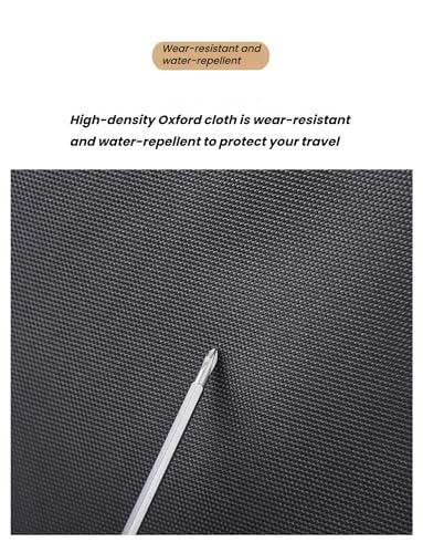 Carry-On with Spinner Wheels Rolling Duffle Bag with Wheels - Expandable & Foldable Travel Bag Water-Resistant Weekender Overnight Bag for Sports & Short Trips(Gray)4