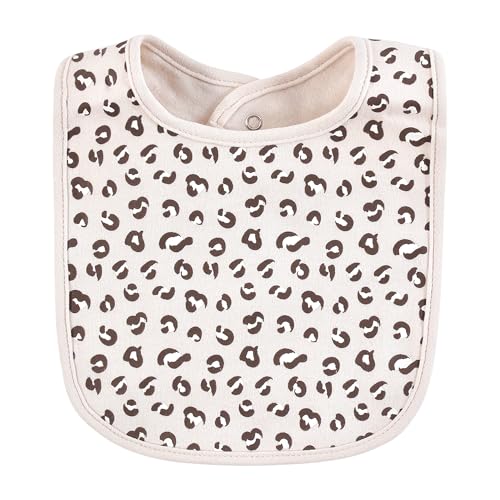 Image of Hudson Baby Infant Girl Cotton Bibs, Mini Diva, One Size