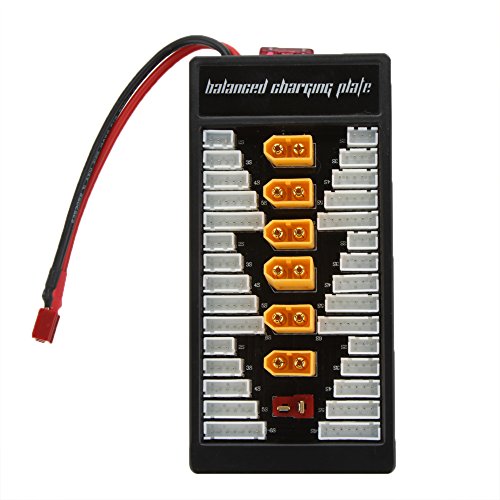 Caricatore 2S 6S Lipo parallelo, piatto