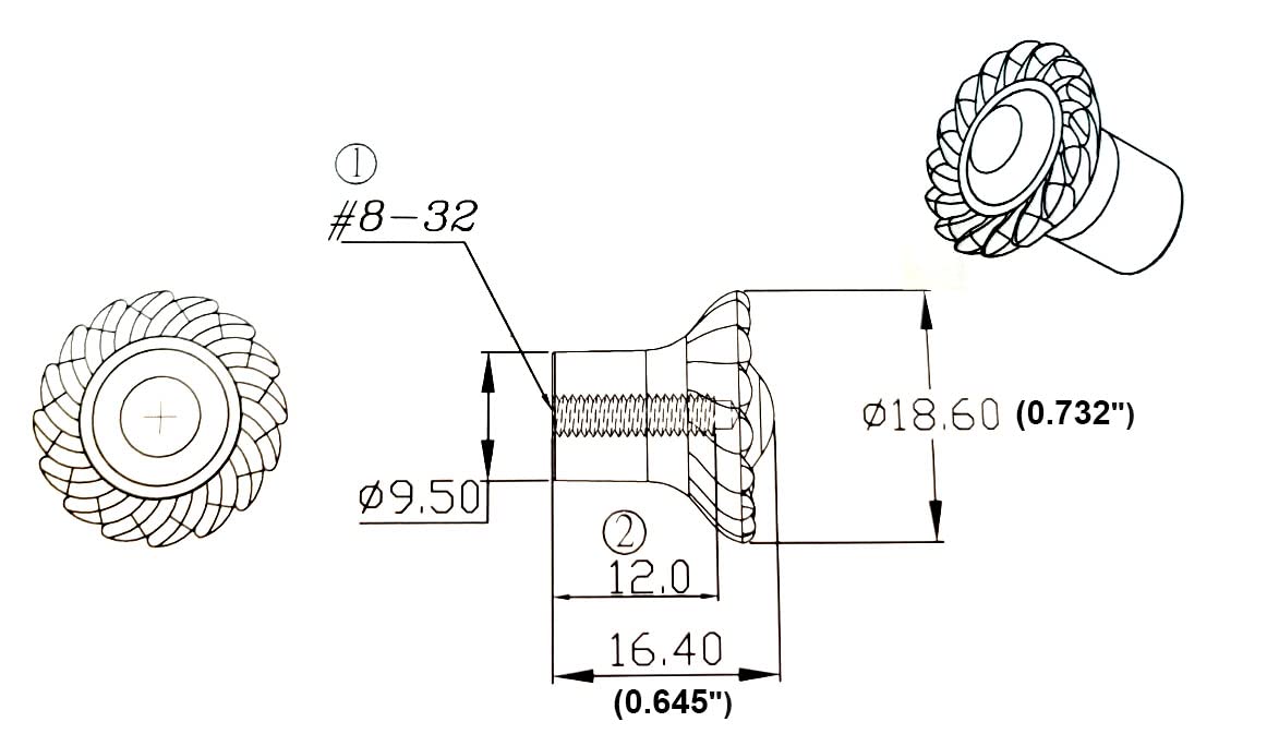 Cabinet Hardware - Antique Copper - Dynasty Hardware