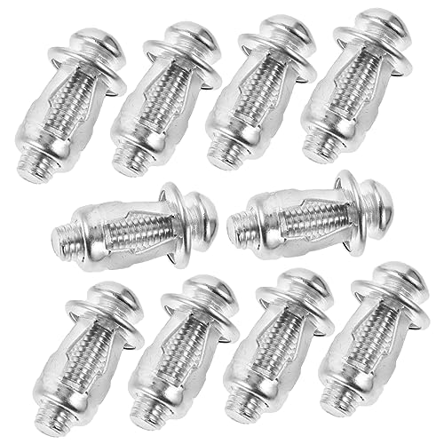 BESPORTBLE 10pcs Screw Anchor Expansion Nut Set Hollow Design for Easy Tightening and Loosening