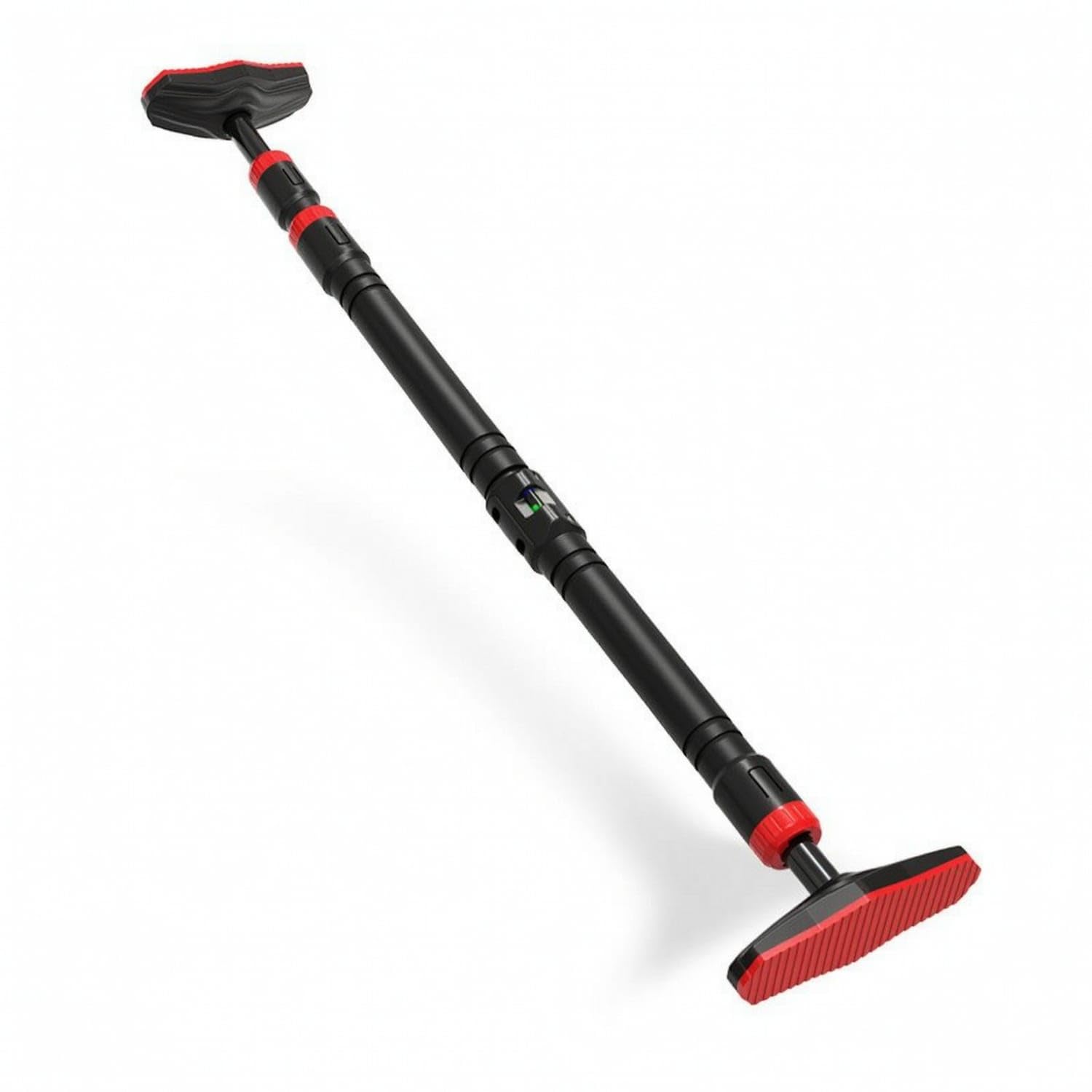 No-Drill Doorway Pull-up Bar Anti-Rotation Doorway Pull up Bar Adjustable Telescoping for Renters, Apartments, Black, 73-105cm-image-11