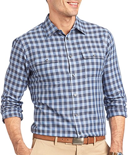 Chemise boutonnée Van Heusen pour homme aux finitions haut de gamme