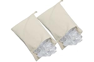 Lewa Ice Crush Bags, 2-Pack Canvas Heavy Duty Ice Crusher