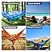 Camping Hammock with Mosquito Net Sleeping Tent Hammock Suitable Camping Hammock Outdoor Furniture for Garden for Terrace, Outdoor(Black)