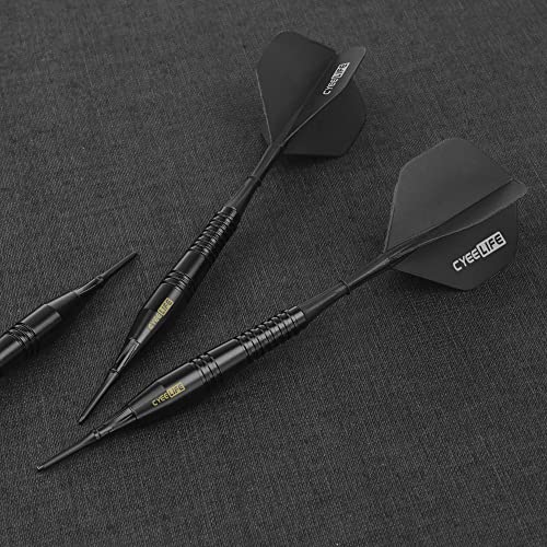 Cyeelife 18G Soft Tip Darts With Carry Case And 30 Extra Points,Professional Plastic Darts Set thumb #5