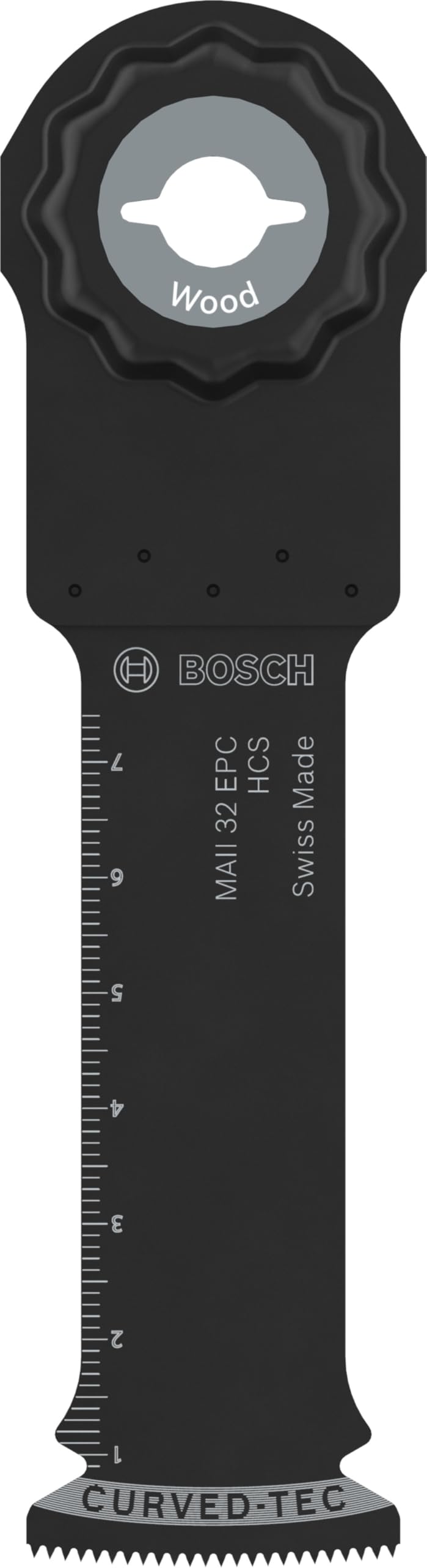 Bosch 10x Brzeszczot do cięcia wgłębnego MAII 32 EPC (do Miękkie drewno, Szerokość 32 mm, Professional Akcesoria Narzędzie wielofunkcyjne)