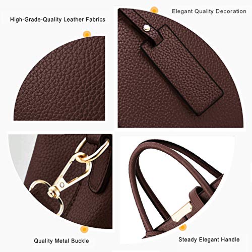 Purses and Handbags for Women Shoulder Tote Bags Top Handle Satchel - Image 7