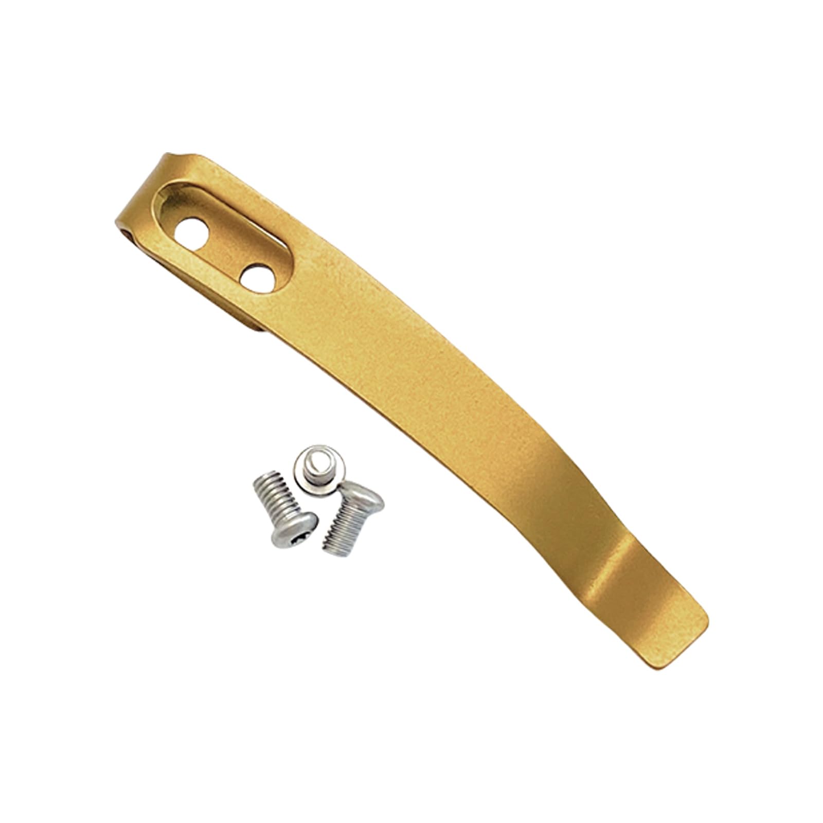 Woedpez Gold 4 Reinforced 420Ss Folding Cutter Clip Corrosion-Resistant Multi-Tool Holder For Assemblies Craft Pockets Clip