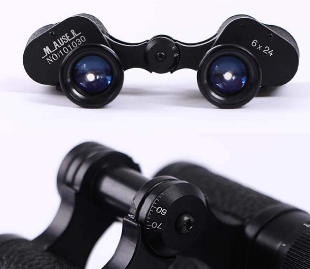 Telescopio/Binocular Totalmente metálico 6X24, Binoculares de Alta transmitancia, Telescopio antipresión y a Prueba de Golpes para observación de Aves, Caza/Código de Producto: WXJ-709
