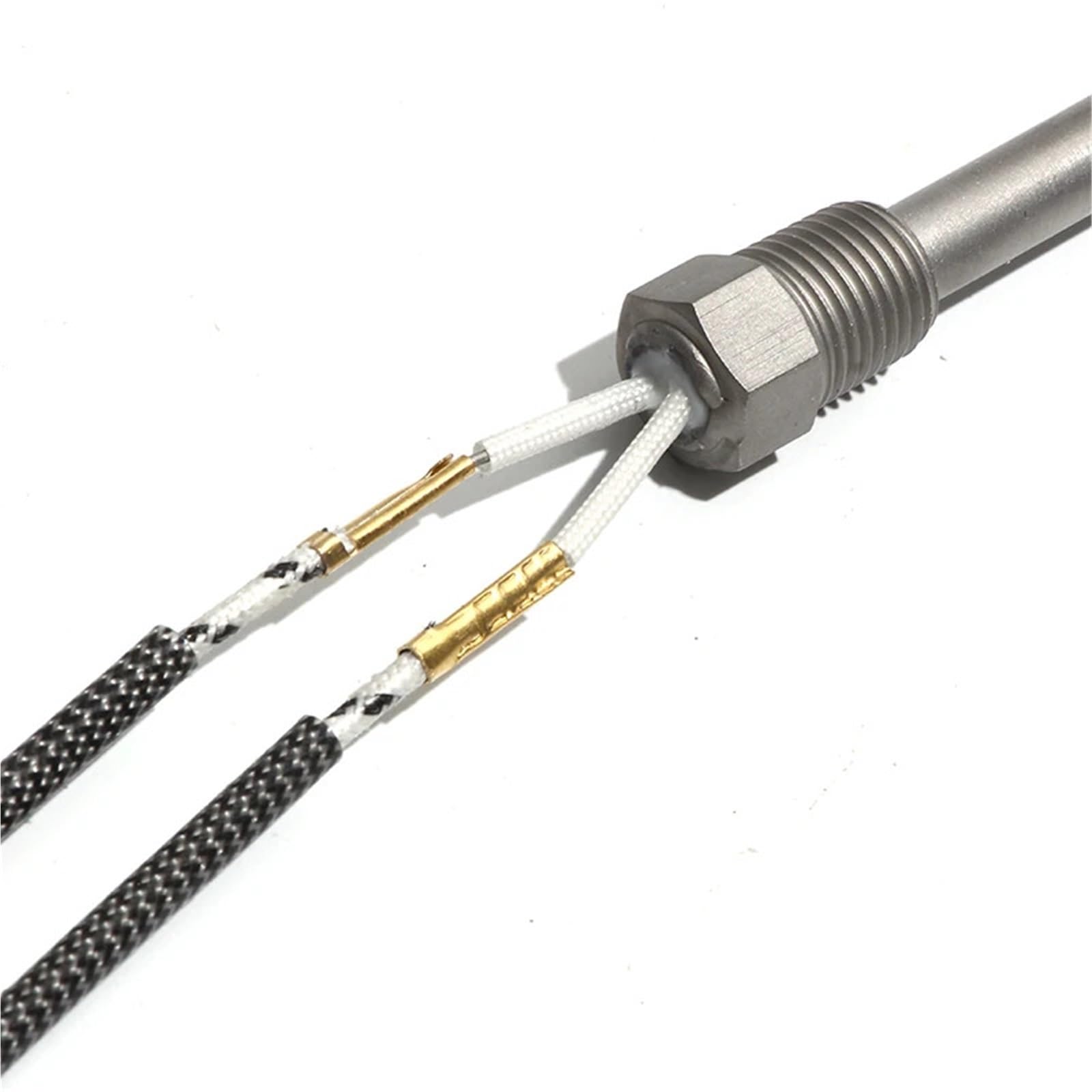 DN8/12,8mm Gewinde Single End Heizpatrone Heizung 8X300/350/400/450mm Edelstahl rohr for Wasser 1 stücke(220V,800W DN8 8x400mm)