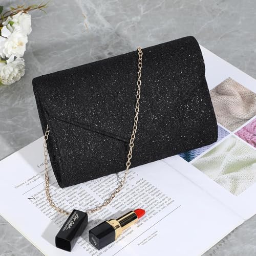 Image of UBORSE Evening Bag Lace Clutch Purse for Women Formal Elegant Envelope Wedding Party Cocktail Crossbody Shoulder Bag