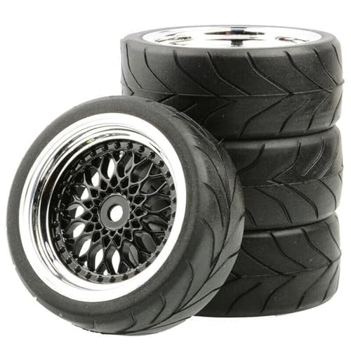 Prestazioni perfette: questi pneumatici per auto RC con rivestimento in spugna, possono aumentare il supporto e la stabilità del pneumatico, alleviando efficacemente le vibrazioni dell'auto dovute alla superficie stradale irregolare.