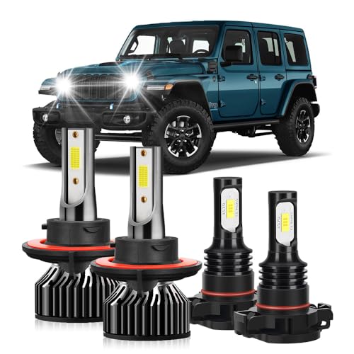 Luces LED para Jeep Patriot 2010-2017, 6000K blanco miniatura 1