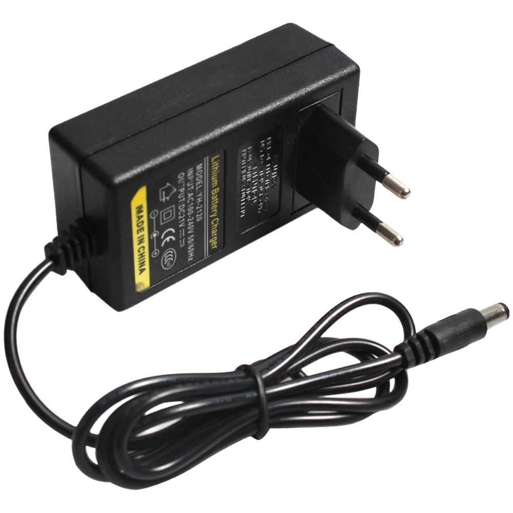 21v 1A Battery Charger for Power Tools Power adapters for Electronic Device Socket Type Charging Adapter Battery Power Charger with Charging Indicator Electronic Lithium Battery Charger BT21V (3Pcs)-picture-16