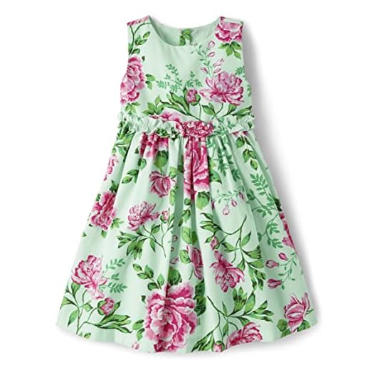 Gymboree,Girls,Spring Matching Dress Adult, Kids, Baby,3,Green Floral