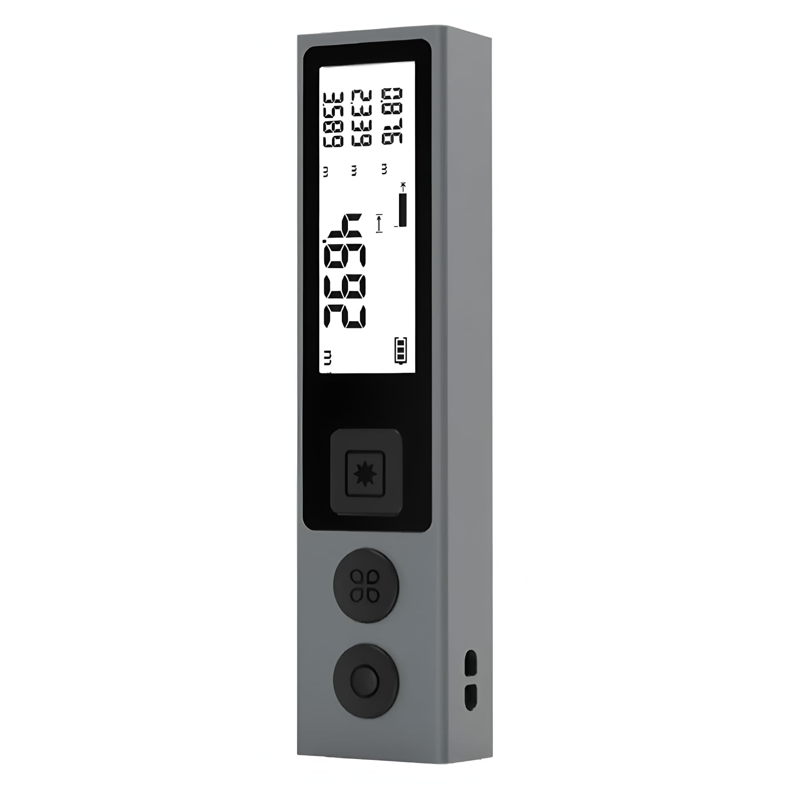 Aufgerüsteter Entfernungsmesser mit Bluetooth M120 Mini Laser-Entfernungsmesser Hintergrundbeleuchtung Bluetooth Tragbares Heim-Messgerät (M120 40M+BT)