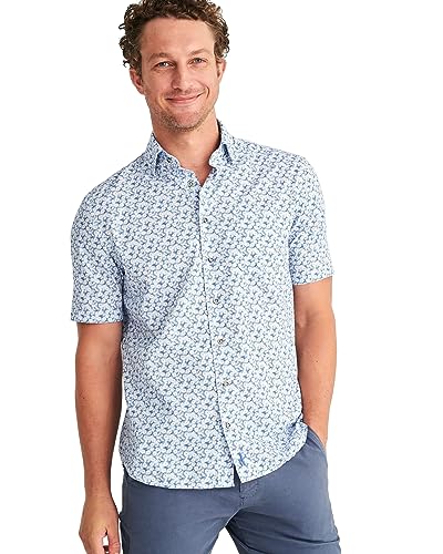 johnnie-O Hall Hangin' Out Button Up Shirt Wake/L