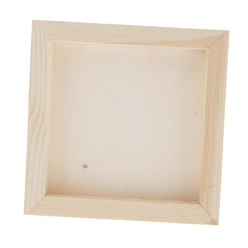 White Blank Artist Wooden Board Frame Oil Acrylic Painting DIY 1.5x15x15cm |Crafts | Art Supplies | Painting Supplies | Canvas & Canvas Boards | Stretched Canvas & Boards-image-16