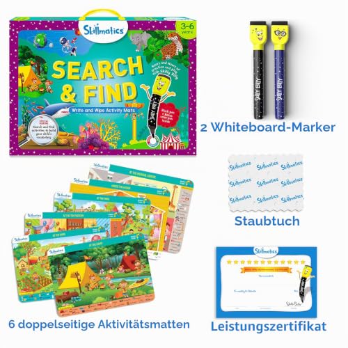 Skillmatics Lernspiel - Suchen und Finden, Für Jungen und Mädchen – Ansicht 2