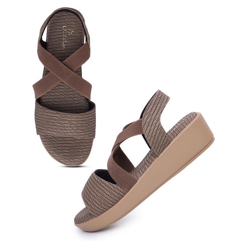 Image of Padchin Women Fashion Sandals | Comfortable for All Formal and Casual Occasions Womens Footwear | Heels For Women's Daily Use | Sandal For Party | Festive| Wedding | Ladies Footwear