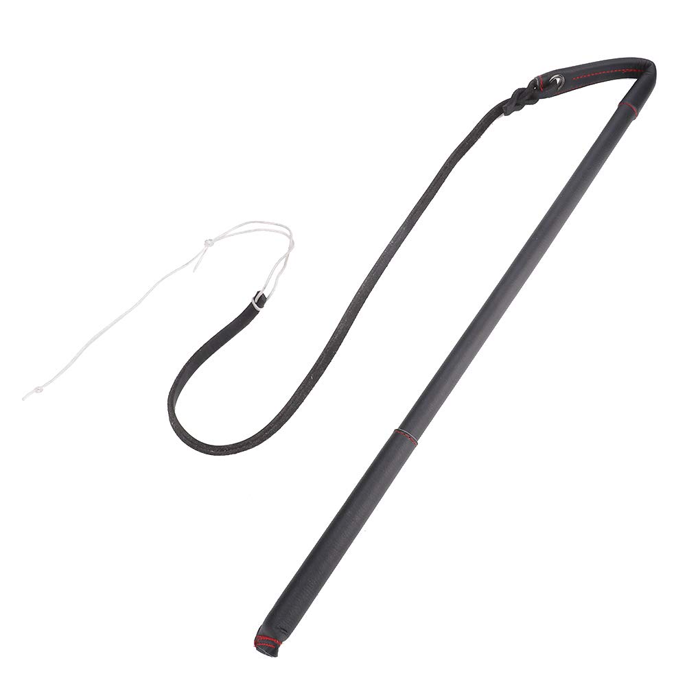 Martinet pour Chien, Fouet Cuir Grand Fouet de Dressage pour Chiens de Taille Moyenne en Peau de Vache, Fouet pour Chien, pour Le Dressage de Chiens