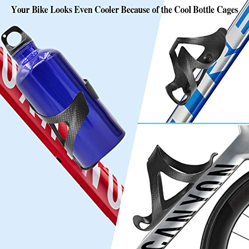 Gazeer G-SK-8921 2 Pack Ultra-Light Full Carbon Fiber Water Bottle Cage, Bike Water Bottle Holder Brackets thumb #2
