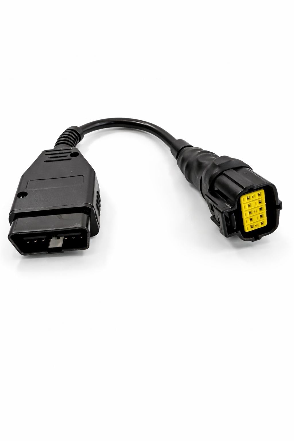 Ashok Leyland BS6 Connect All Scantool Cable OBD2 16 Pin Male Connector to 10 Pin ECO Connector B STAR036
