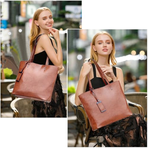 Image of ALARION Women Top Handle Satchel Handbags Shoulder Bag Messenger Tote Bag Purse