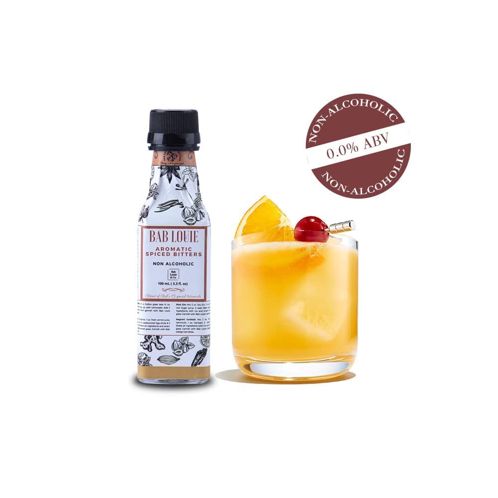 Bablouie Aromatic Spiced Bitters India's First Non Alcoholic Craft