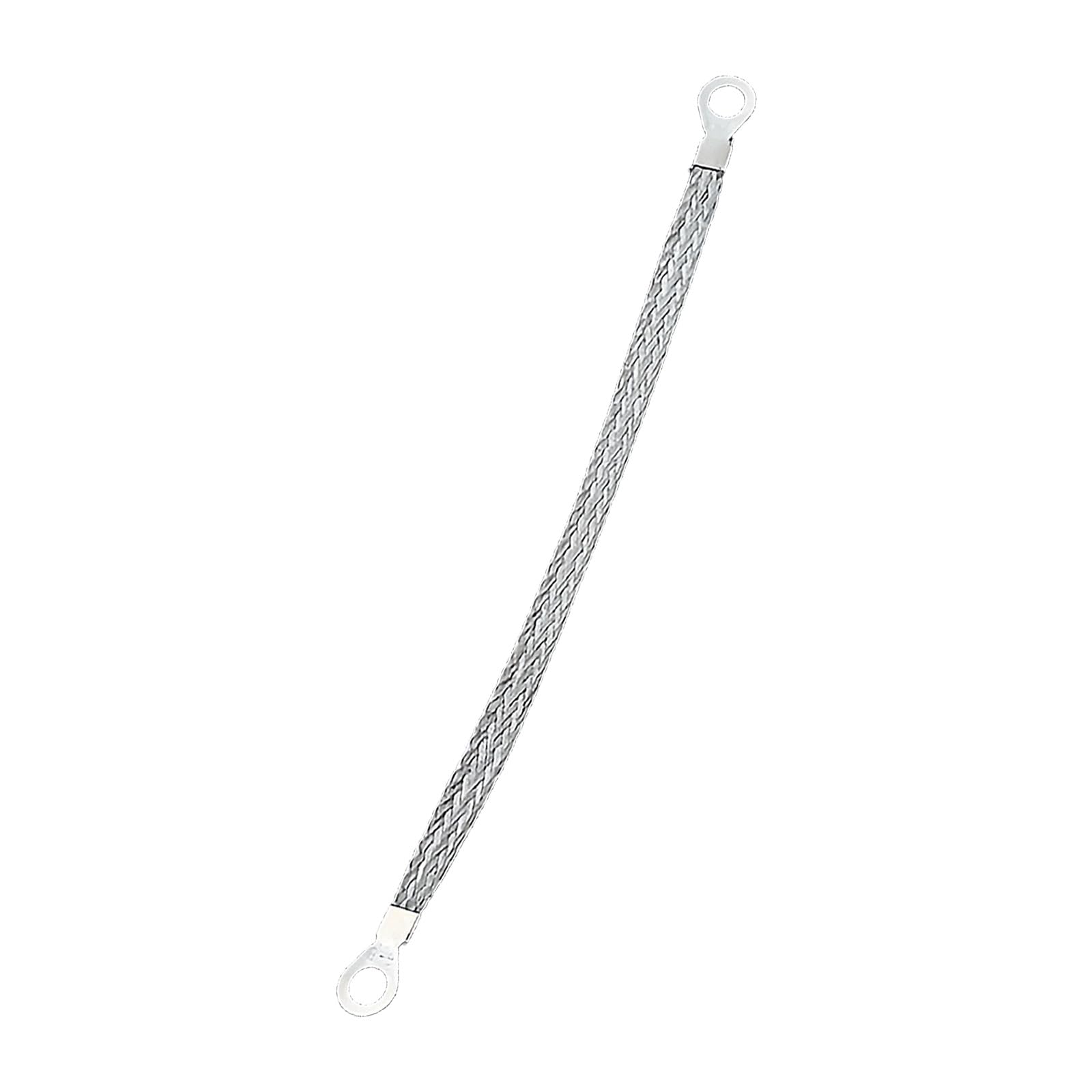 Durability Tin Plated Copper Grounding Strap 6 Square Mm Jump Cable for Cabinet Door and Machine Bridge 100Mm-300Mm Tinned Bronze Twist