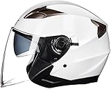 MATÉRIAU ET TRAITEMENT : Le casque ouvert est fabriqué en plastique ABS robuste comme matériau extérieur et en polystyrène expansé comme matériau intérieur. Certification selon la norme DOT/ECE, le casque offre une sécurité maximale lors de la conduite de motos.