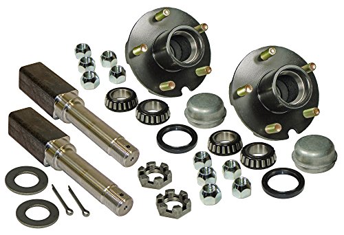 Rigid Hitch Pair of 5-Bolt On 4-1/2 Inch Hub Assembly (AKSQ-2200545) Includes (2)
