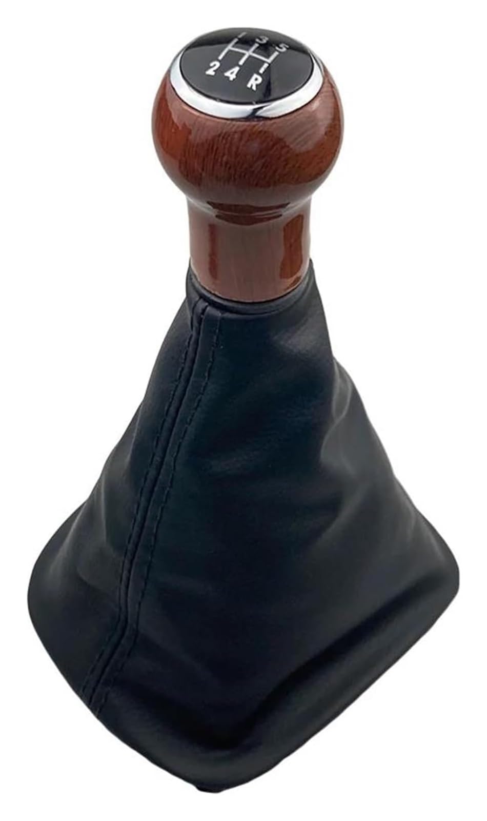 FNCVTM Car Gear Knob for VW for Passat B5 1998-2004 5 6 Speed Gear Shift Knob Gaiter Leather Boot Cover Lever Shifter(3)