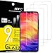 NEW'C Lot de 3, Verre Trempé pour Xiaomi Redmi Note 7, Note 7 Pro, Note 7s, Film Protection écran sans Bulles d'air Ultra Résistant (0,33mm HD Ultra Transparent)