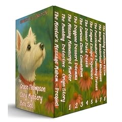 The Grace Thompson Cozy Mystery Box Set Audiolibro Por Ginger Ellington arte de portada
