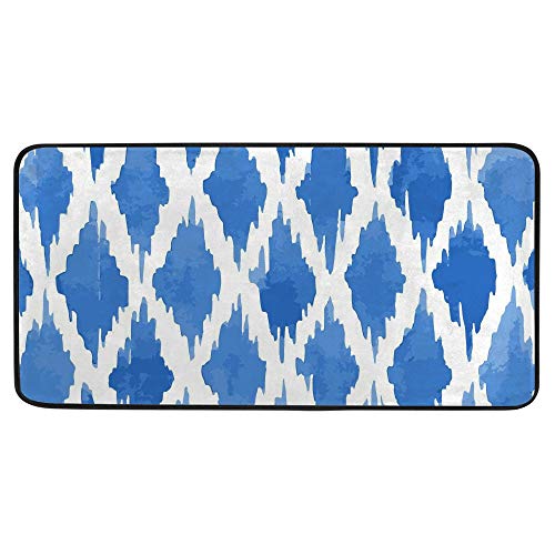 Tapis de cuisine lavable en machine antidérapant et imperméable 39x20 - 2