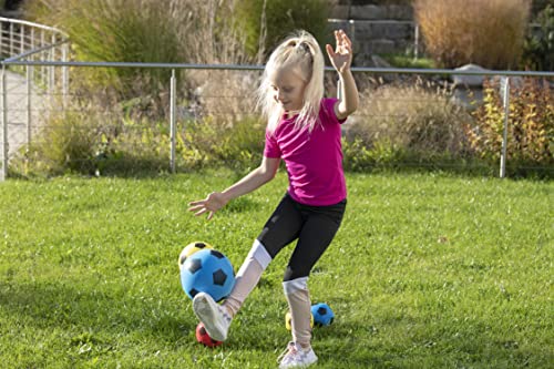 Betzold Softbälle-Set 3 Stück - Soft-Fußball Schaumstoffball