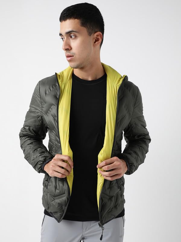 Image of Wildcraft Men's Standard Length Polyester Down Jacket