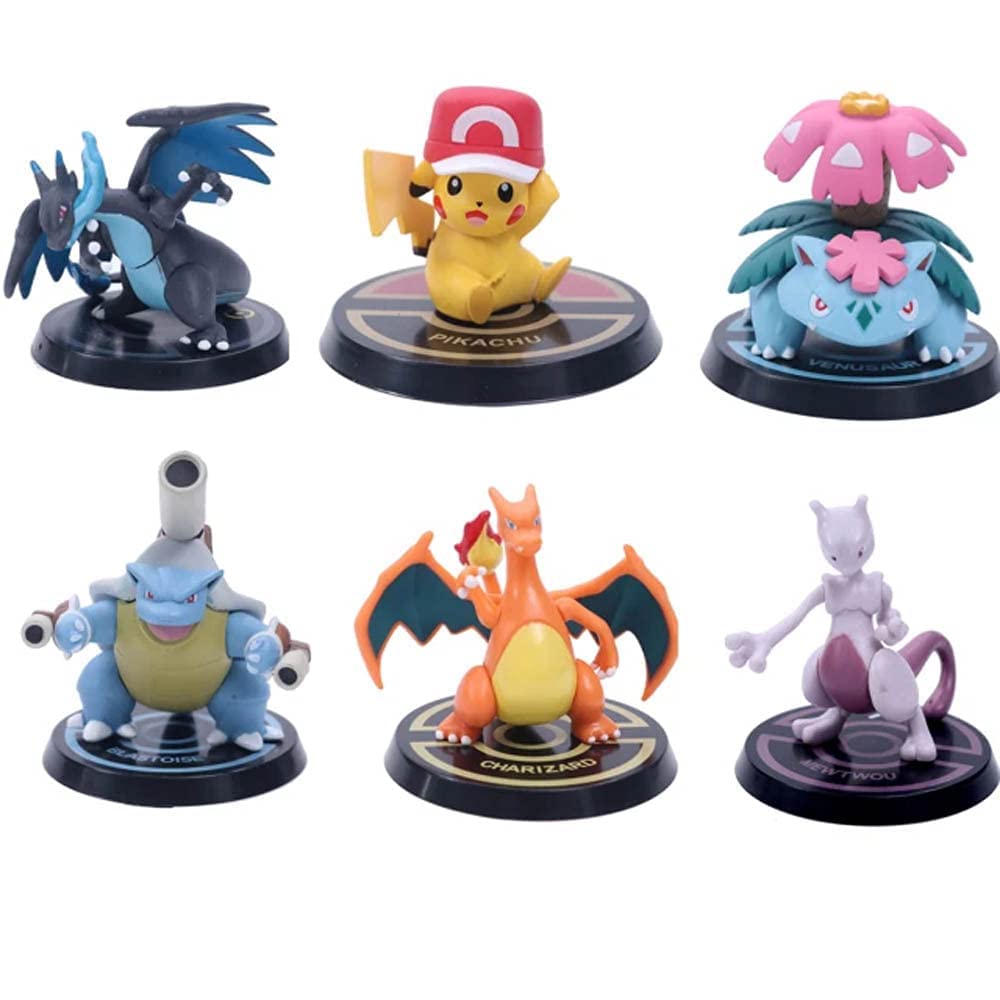 UMANI® Cartoon Action Figure Limited Edition for Car Dashboard, Decoration, Cake, Office Desk & Study Table (AF6PC-5CM Poke-MON Set RET) (B0C6688F3Y) Amazon Price History, Amazon Price Tracker