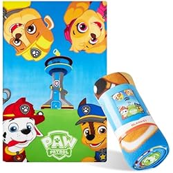 Cubrecama Paw Patrol Paw Patrol Patrulla Canina Manta Sofa para Niños - Manta Súper Suave para Cama y Sofá de 100 x 150 cm - Accesorio de Cama - Regalos Navidad