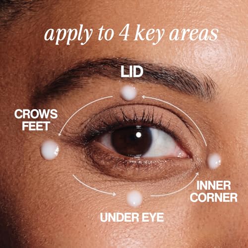 Image of Puff Off Eye Cream - Retinal, Copper Peptides & Caffeine for Dark Circles, Puffiness & Fine Lines | Bifida Ferment Lysate & 7 Botanicals | Dermatologically Tested | For Women & Men | 10ml