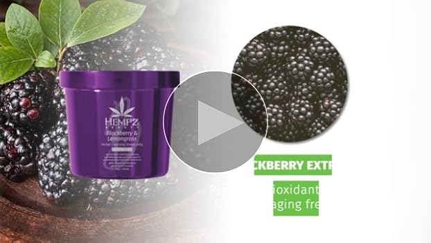 Amazon.com : Hempz Blackberry & Lemongrass Herbal Cleansing