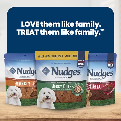 Blue Buffalo Nudges Jerky Cuts Chicken Dog Treats, 36 oz - image 9