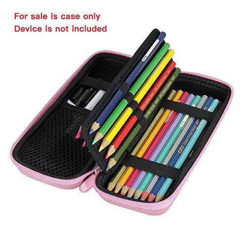 Hermitshell Hard Travel Case for Prismacolor/Crayola Premier Colored Pencils (S, Pink) - Thumbnail 3
