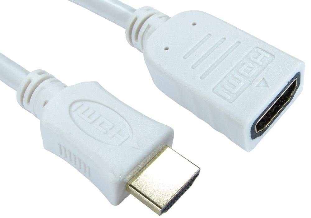 Cavo HDMI 2.0 7,6 Metri (25 Ft) Alta Velocità Con Ethernet 4K@60Hz 26AWG CL3 Bianco